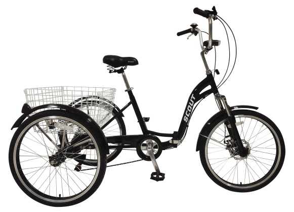 black tricycle adults tricycle