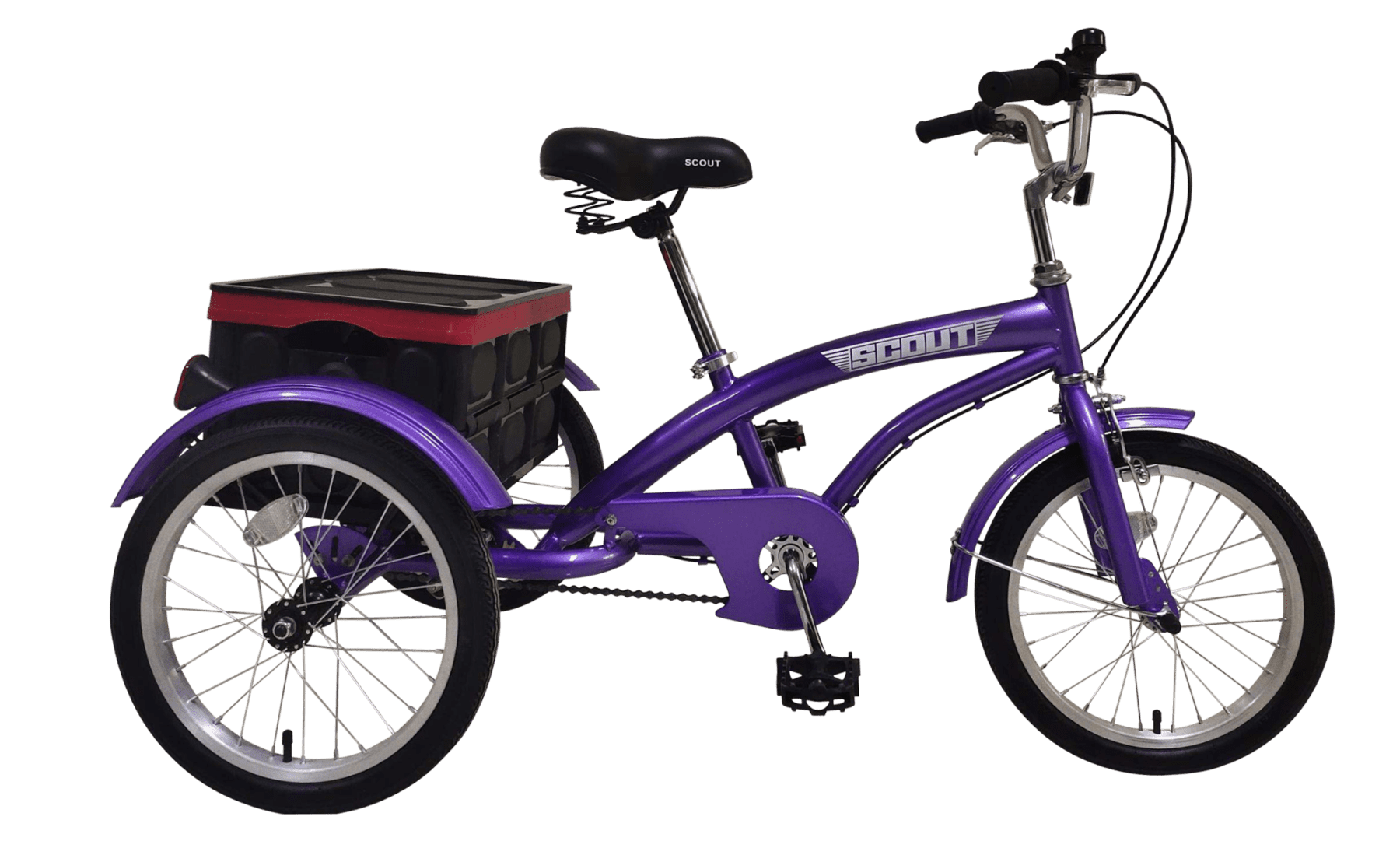 purple kids trike