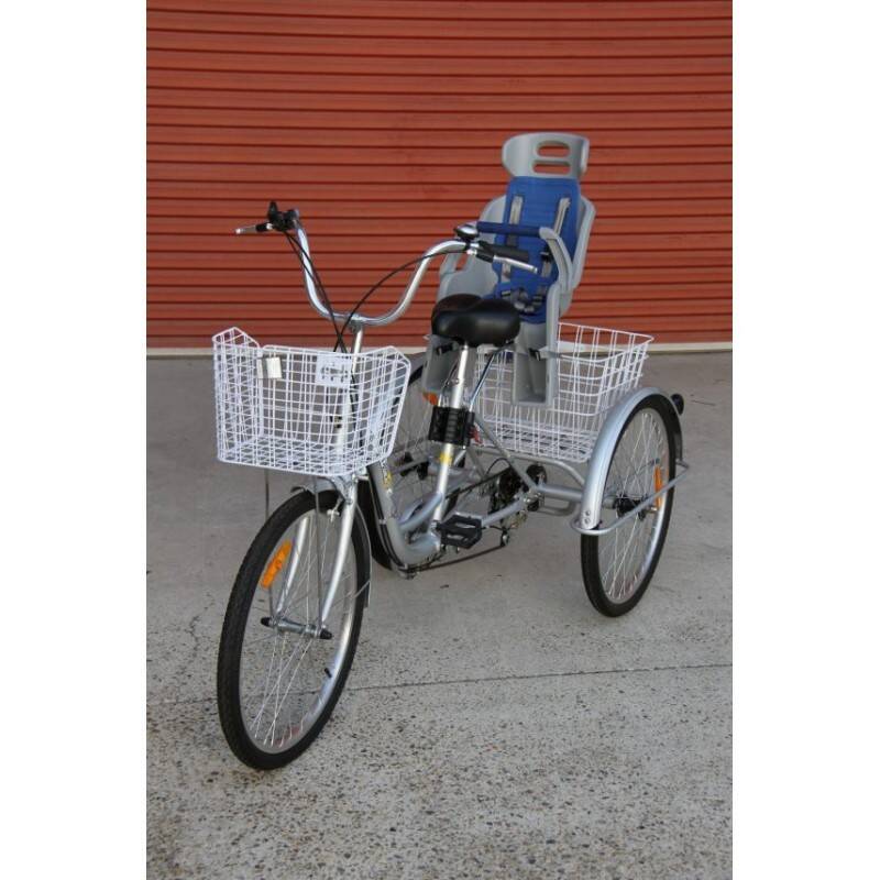 Adult trike with child seat best sale